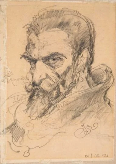 Portret Jana Kochanowskiego autorstwa Jana Matejki.